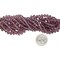 Fire Polish Amethyst Rosebud Beads 6x5mmm, apx 25 Beads - GB-RB13